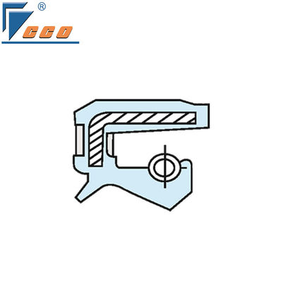 주문 회색 TC 타입 오일 씰 FKM 로터리 샤프트 오일 씰, 유압 기계에 적합 online manufacture