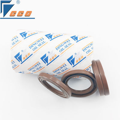 주문 표준 FKM 스켈레톤 오일 밀봉 회전 샤프트 밀봉 갈색 오일 밀봉 부식 저항 online manufacture