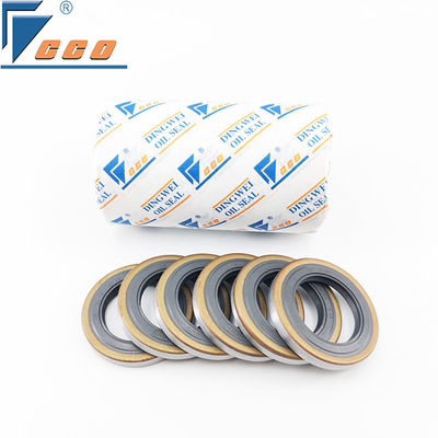 주문 이중 립 스켈레톤 오일 씰 FKM 고온 내열 250°C까지 online manufacture